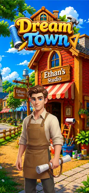 Dream Town: Merge Games screenshot 4