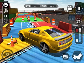 City Car Parking Drive Puzzle iPad screenshot