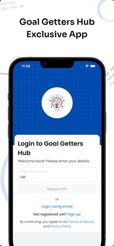 Goal Getters Hub screenshot