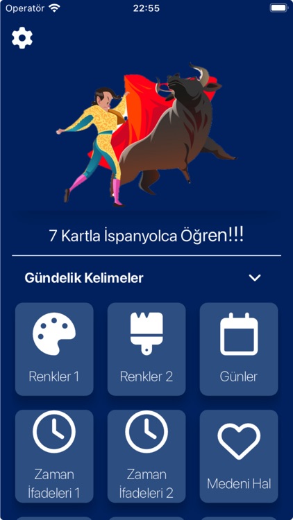 7 Kartla Öğren - İspanyolca