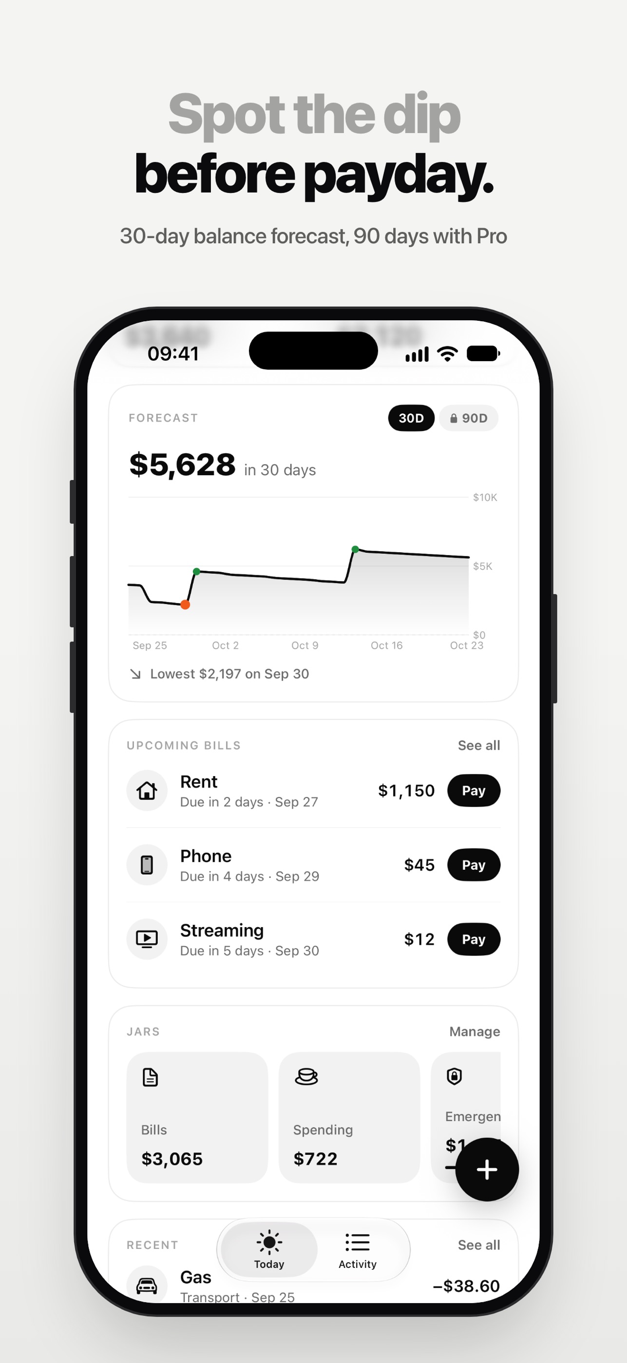 Screenshot 2 of Flowjar: Budget Money Manager
