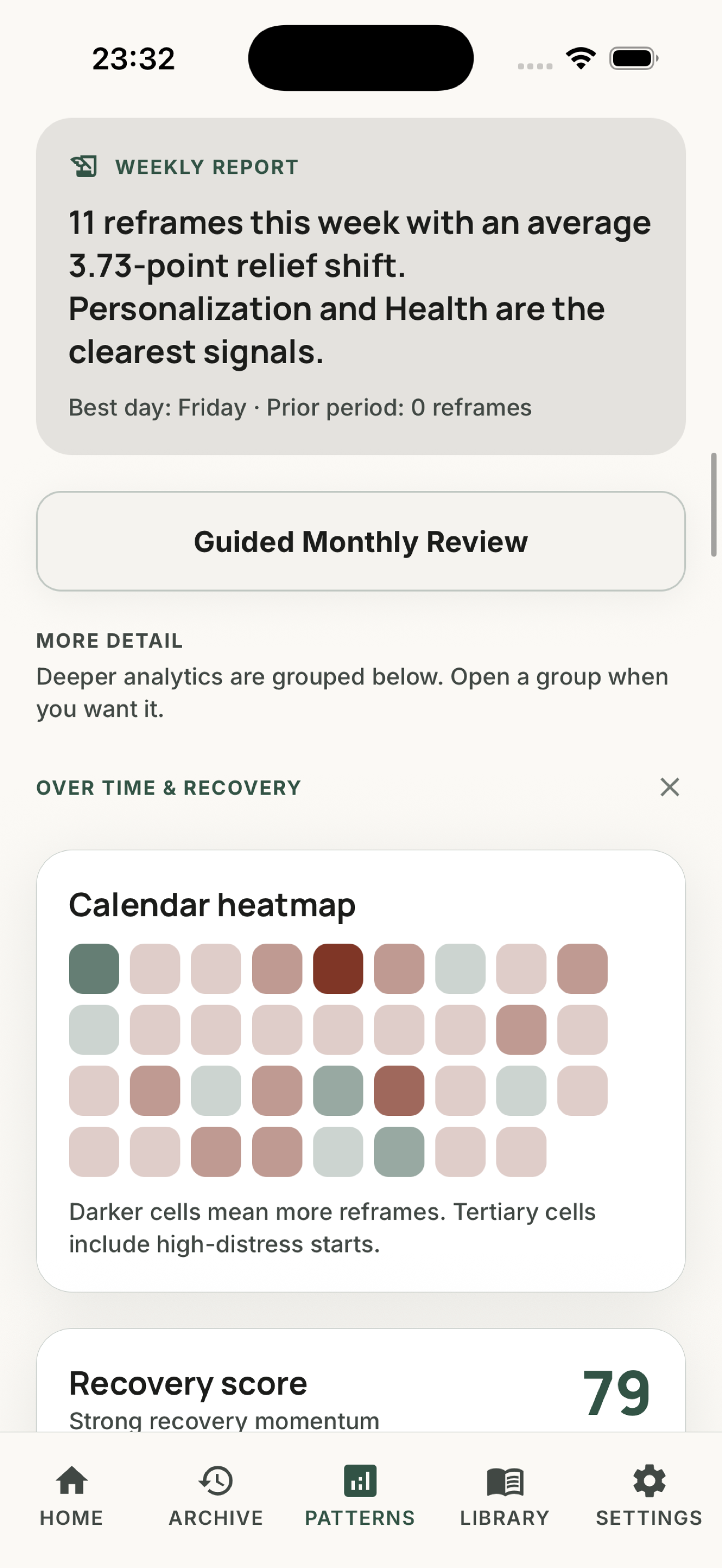 Relief - CBT Reframing Tool screenshot 3