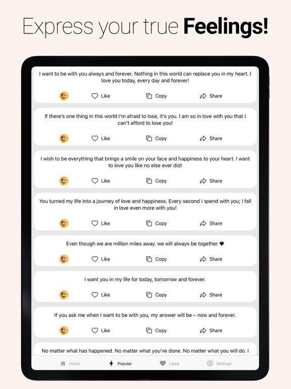 Screenshot #5 pour Messages & Quotes for WhatsApp