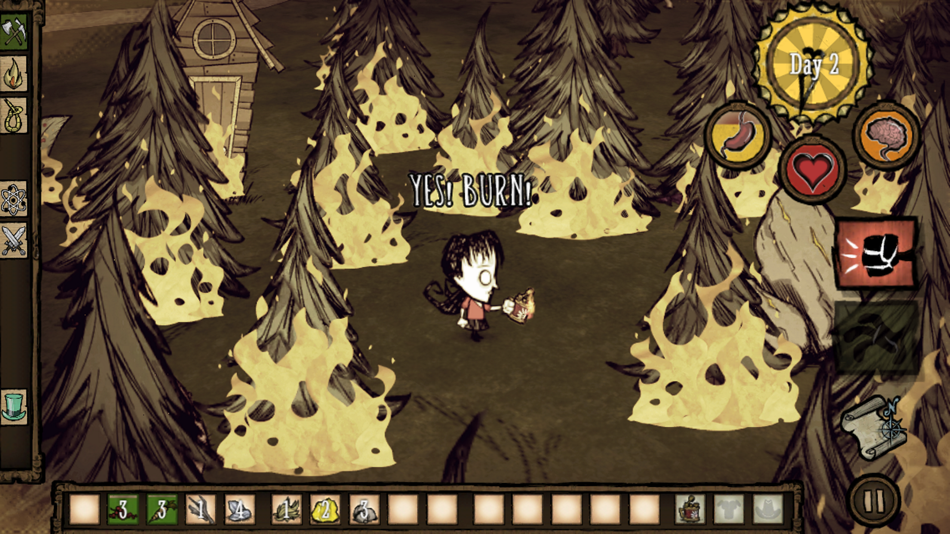#4. Don't Starve: Pocket Edition+ (iOS) 由: Klei