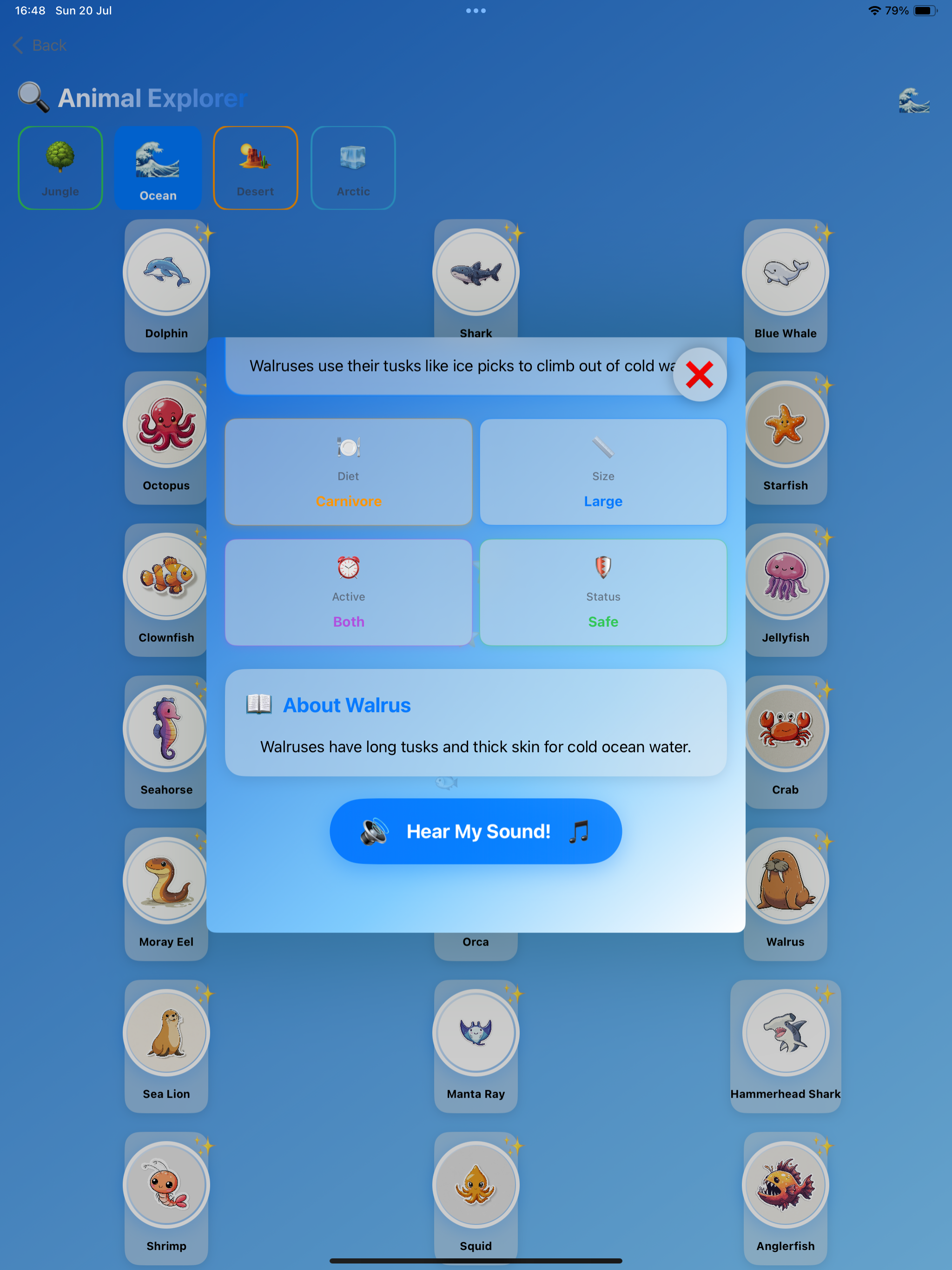 Animal Habitats Explorer screenshot 14