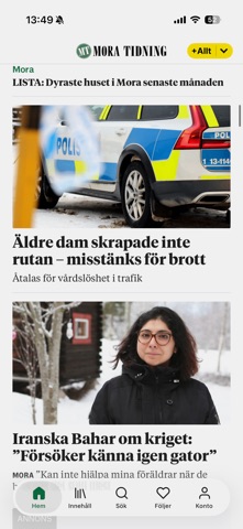 Mora Tidning Screenshot 3 of 3