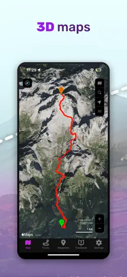 GPX Viewer PRO: Yaya Ve Bisi iPhone Ekran Görüntüsü 4