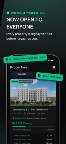 MyZameen iPhone screenshot