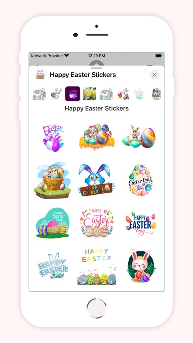 Screenshot #1 pour Animated Easter Stickers
