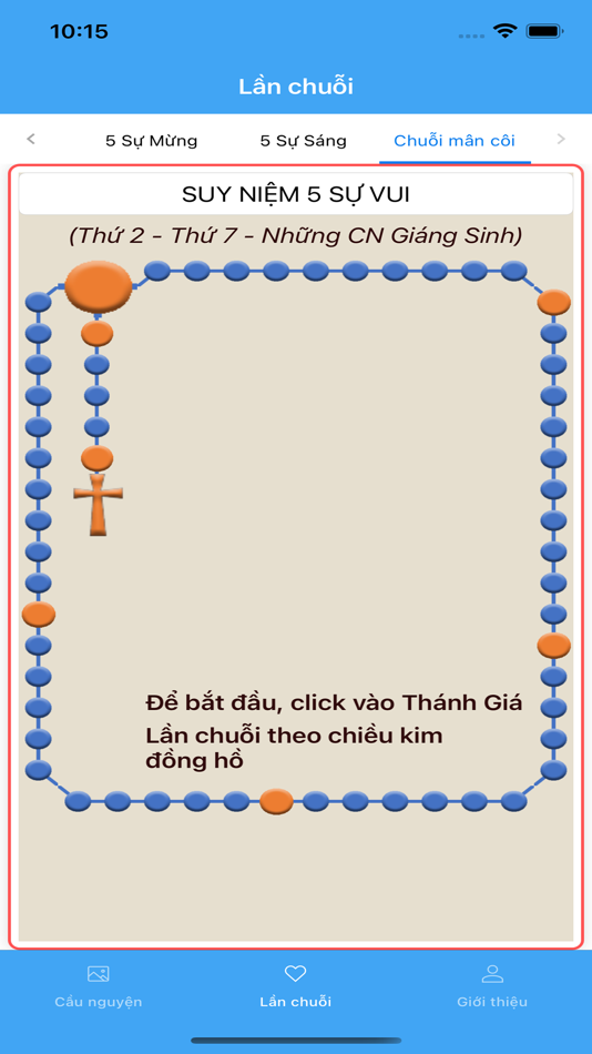 #2. Tông đồ cầu nguyện (iOS) Podle: Thanh Vi Banh