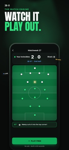 38-0 Football Sim screenshot 3