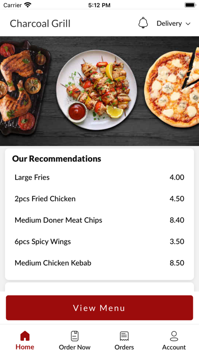 Charcoal Grill Neyland Screenshot