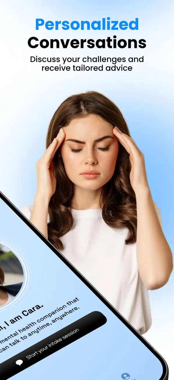 Screenshot #2 pour Cara: Mental Health Companion