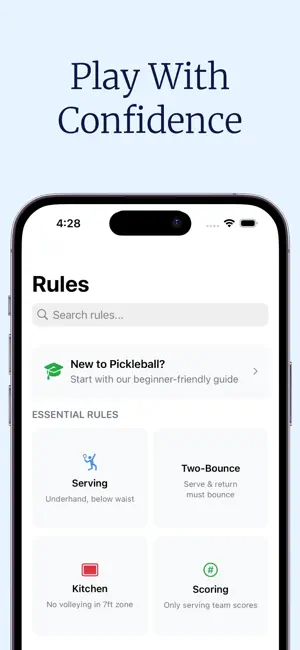 Pickleball Hub: Court & Stats iPhone screenshot 3