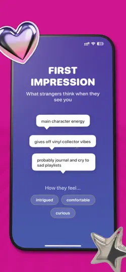 Capture d'écran de FaceVibe AI - Get Analyzed sur iPhone 5
