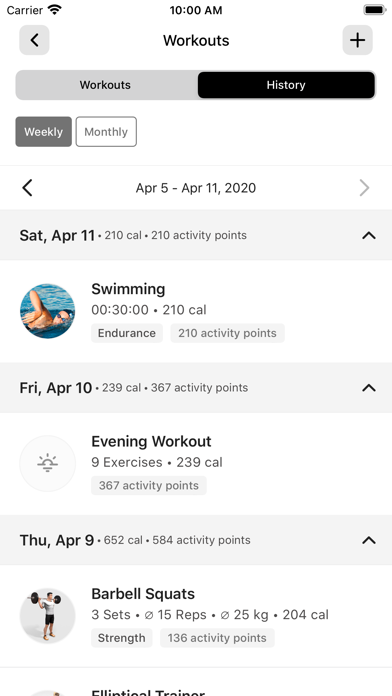 FCW Member App Screenshot