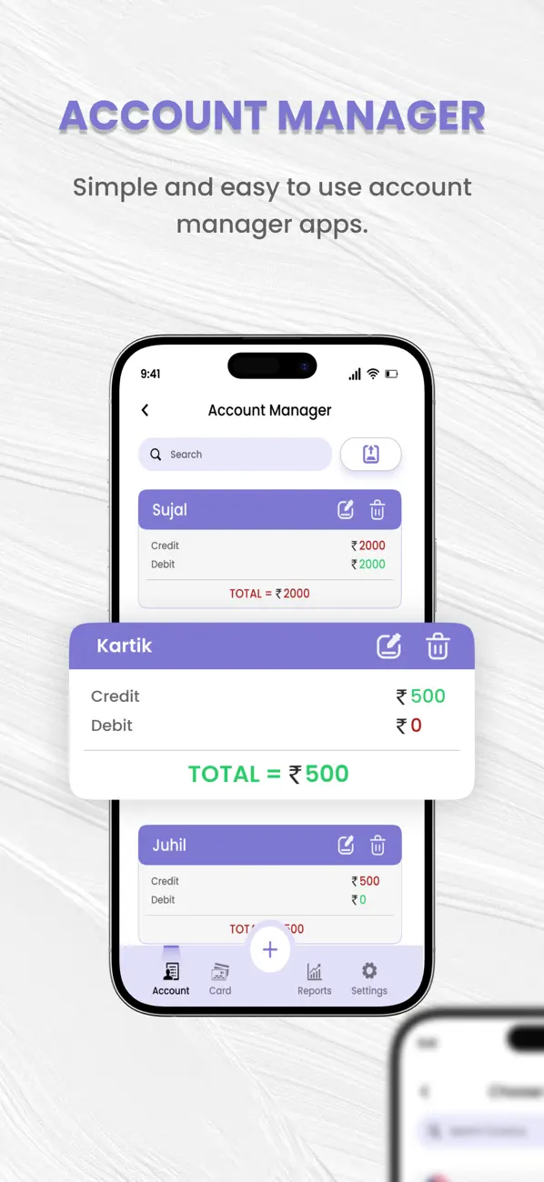Screenshot #2 pour Account Manager Pro