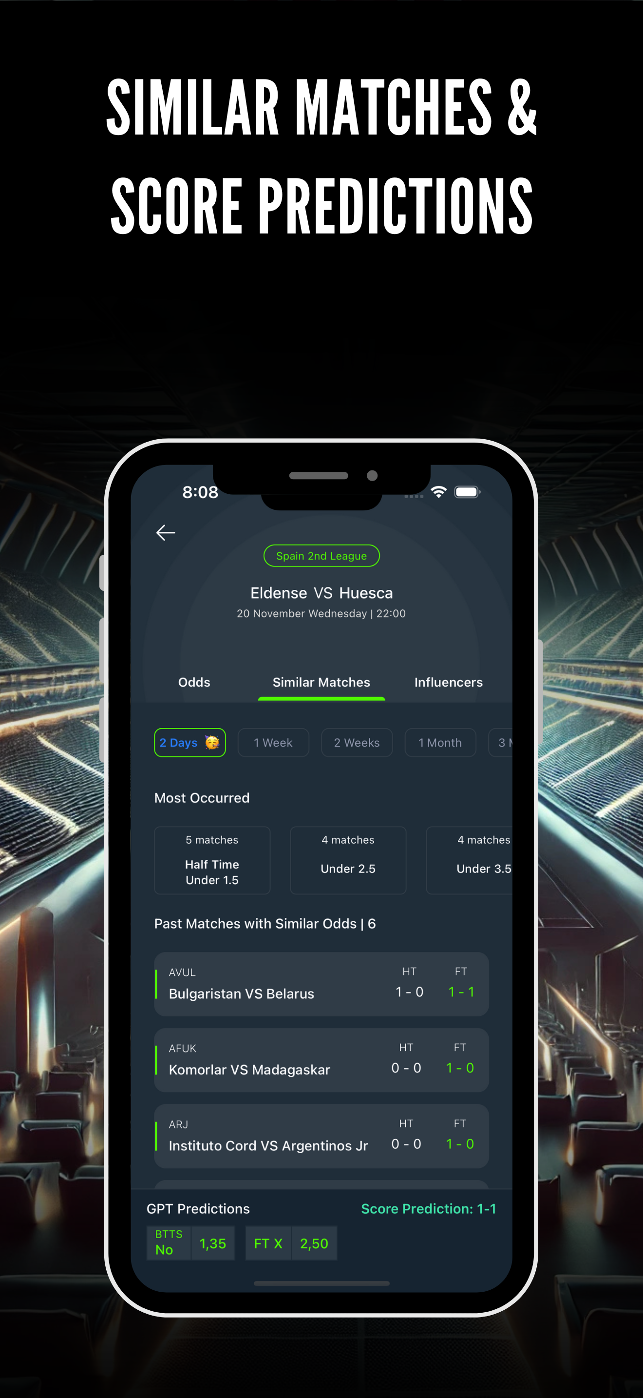 BetTips: Match Prediction