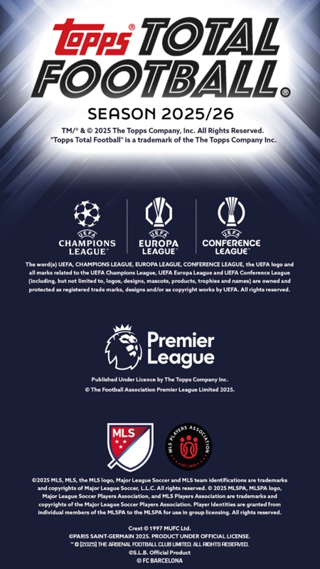 Topps Total Football® screenshot 1