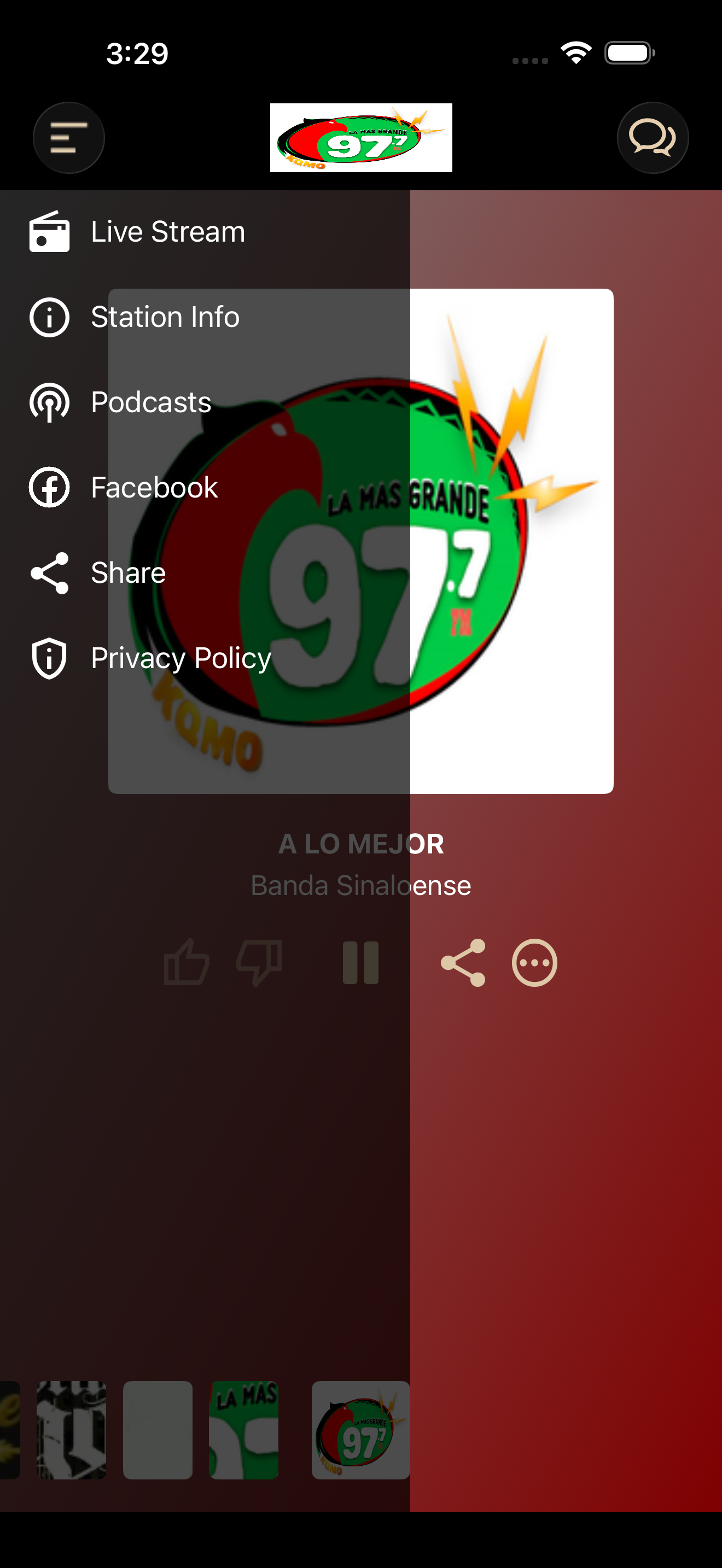 KQMO 97.7 FM - LA MAS GRANDE screenshot 4
