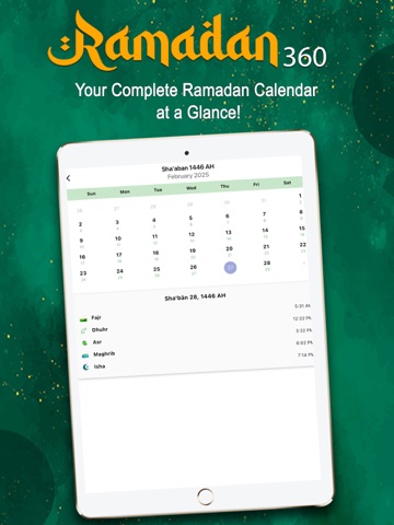 Ramzan 360 iPad screenshot
