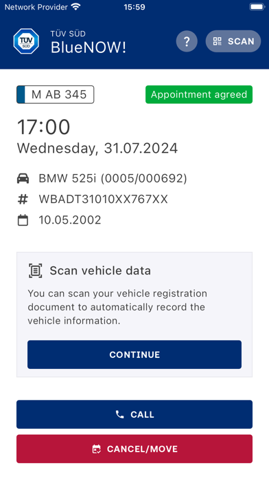 TÜV SÜD BlueNOW! Screenshot