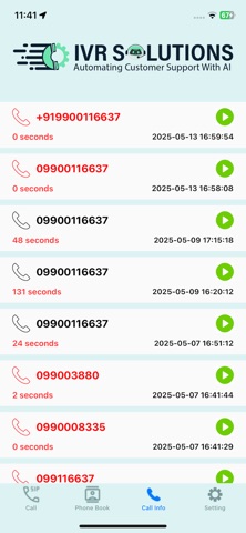 IVR Solutions - SIP Screenshot 4 of 5