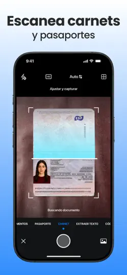Captura de pantalla de Scanner App: PDF Y Documentos en iPhone 5