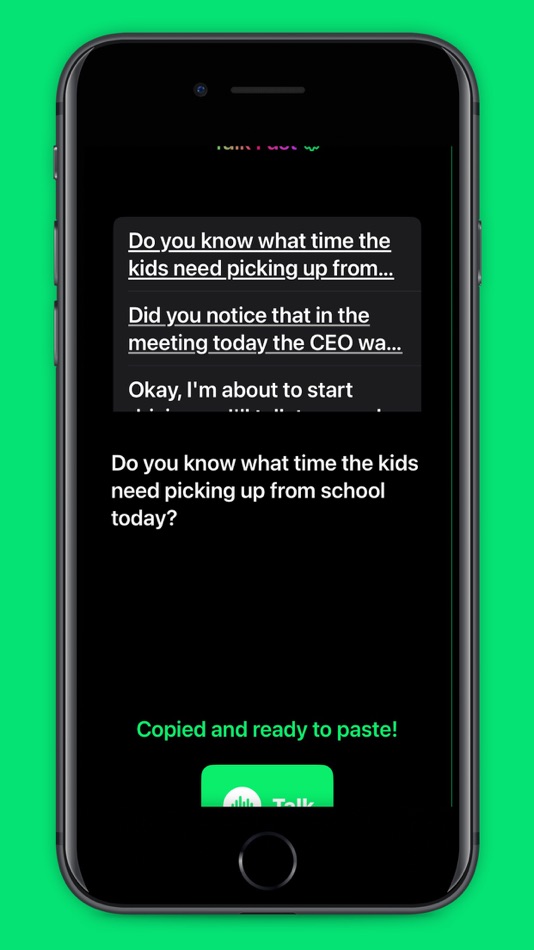 #3. Talk Fast (iOS) 由: John Wright