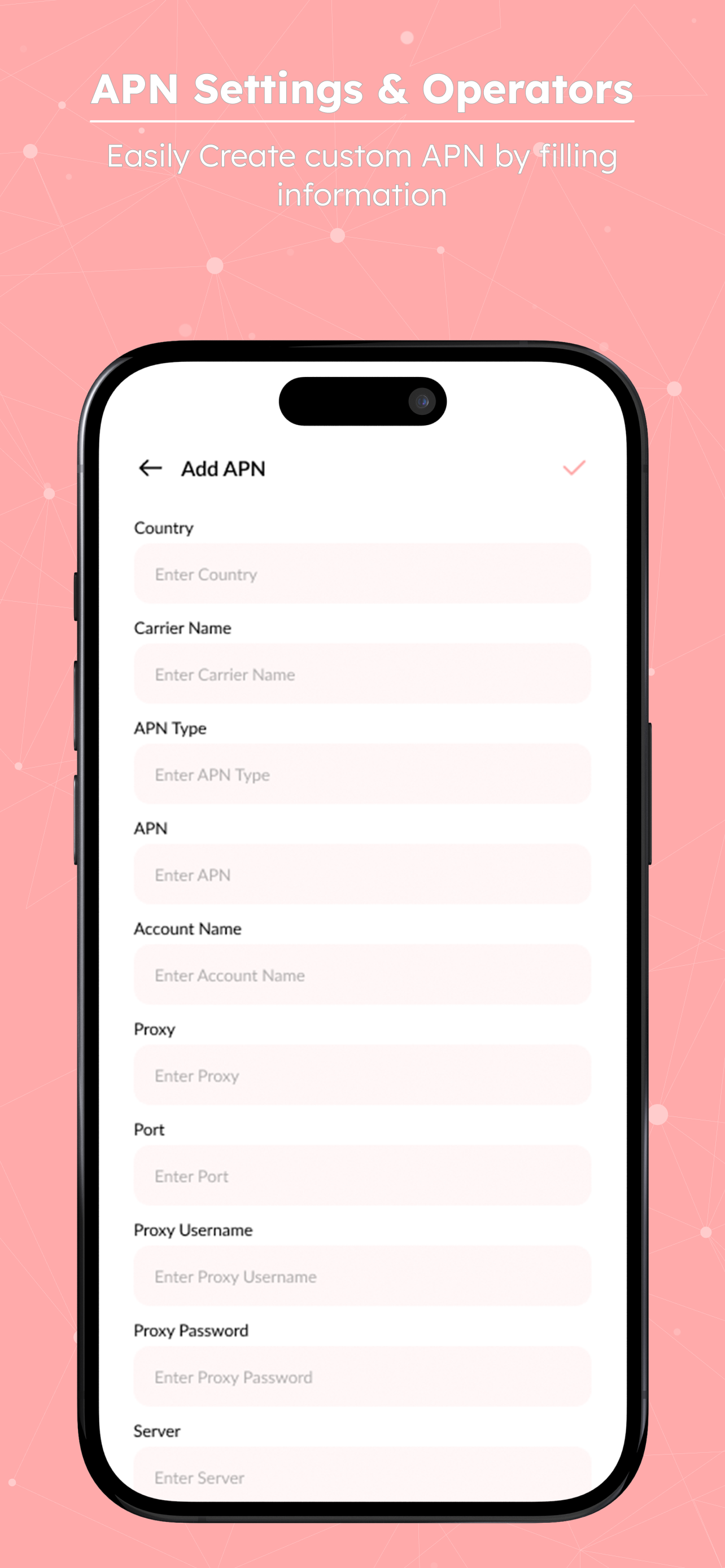 APN Settings & Operators