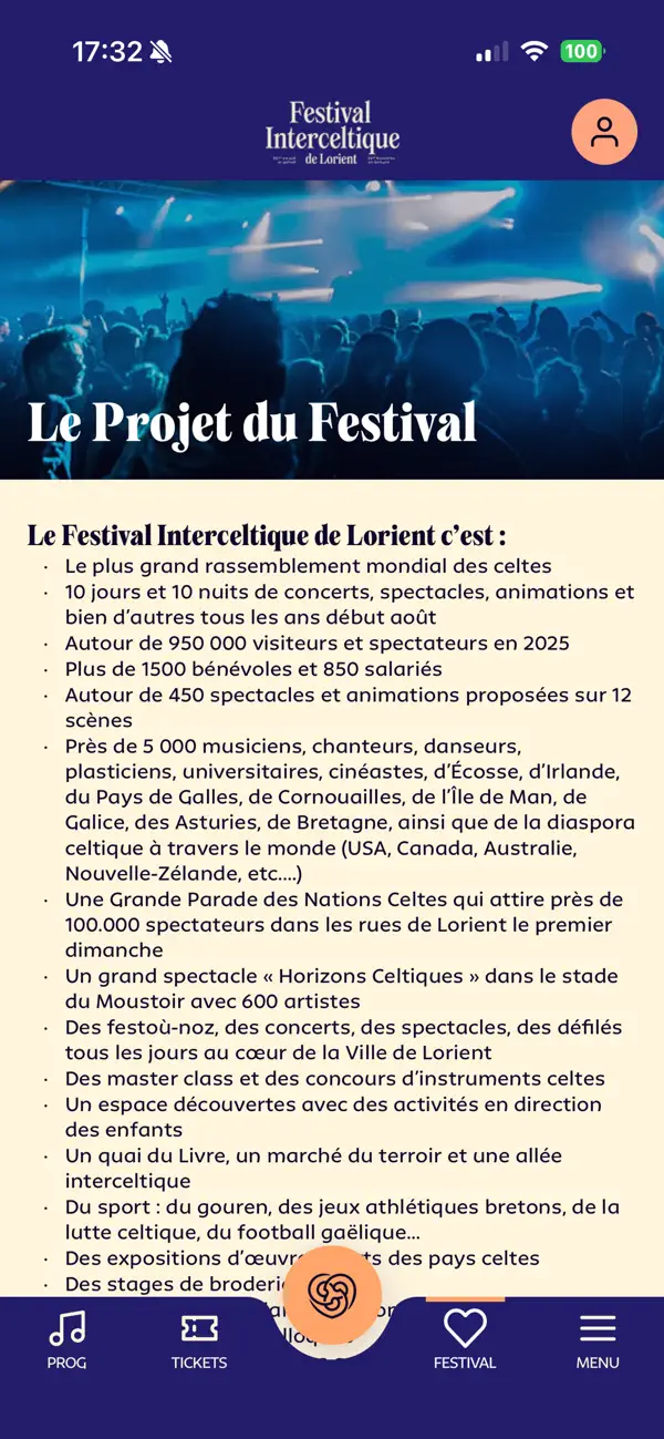 Screenshot #3 pour Festival Interceltique Lorient