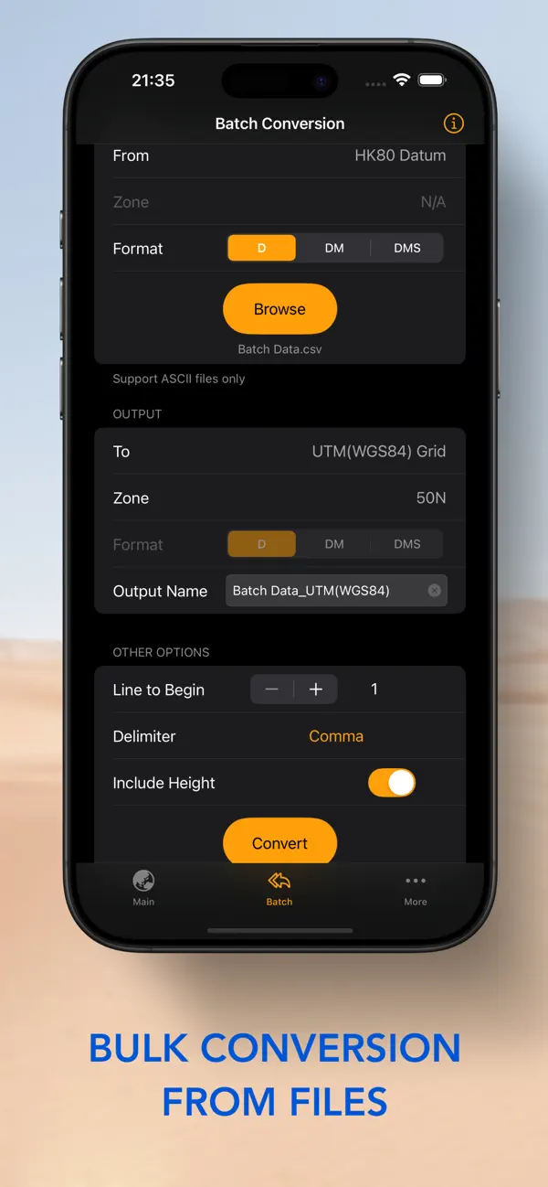 Screenshot #2 pour Converdinate