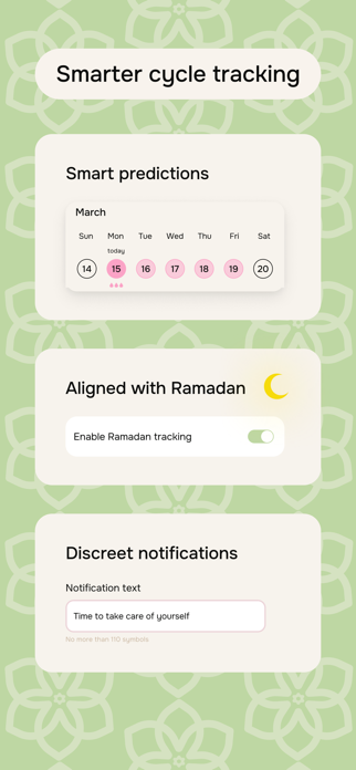 Nayya: Cycle & Mood Tracker Screenshot 1 of 6