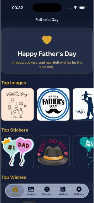 Happy Fathers Day 2026 Images screenshot 1