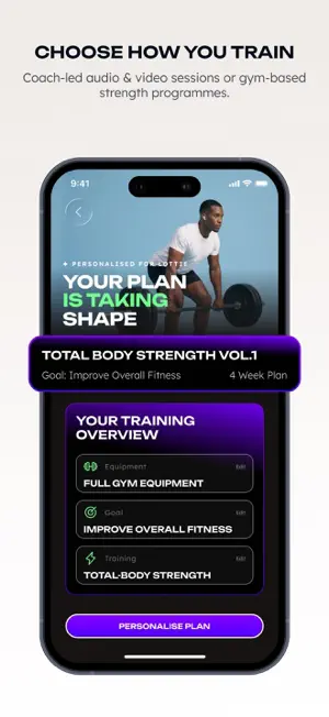 WithU: Personalised fitness screenshot 3