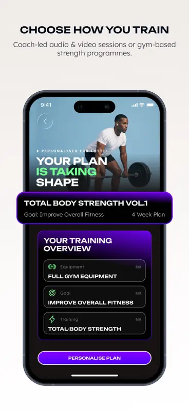 WithU: Personalised fitness screenshot 3 of 10
