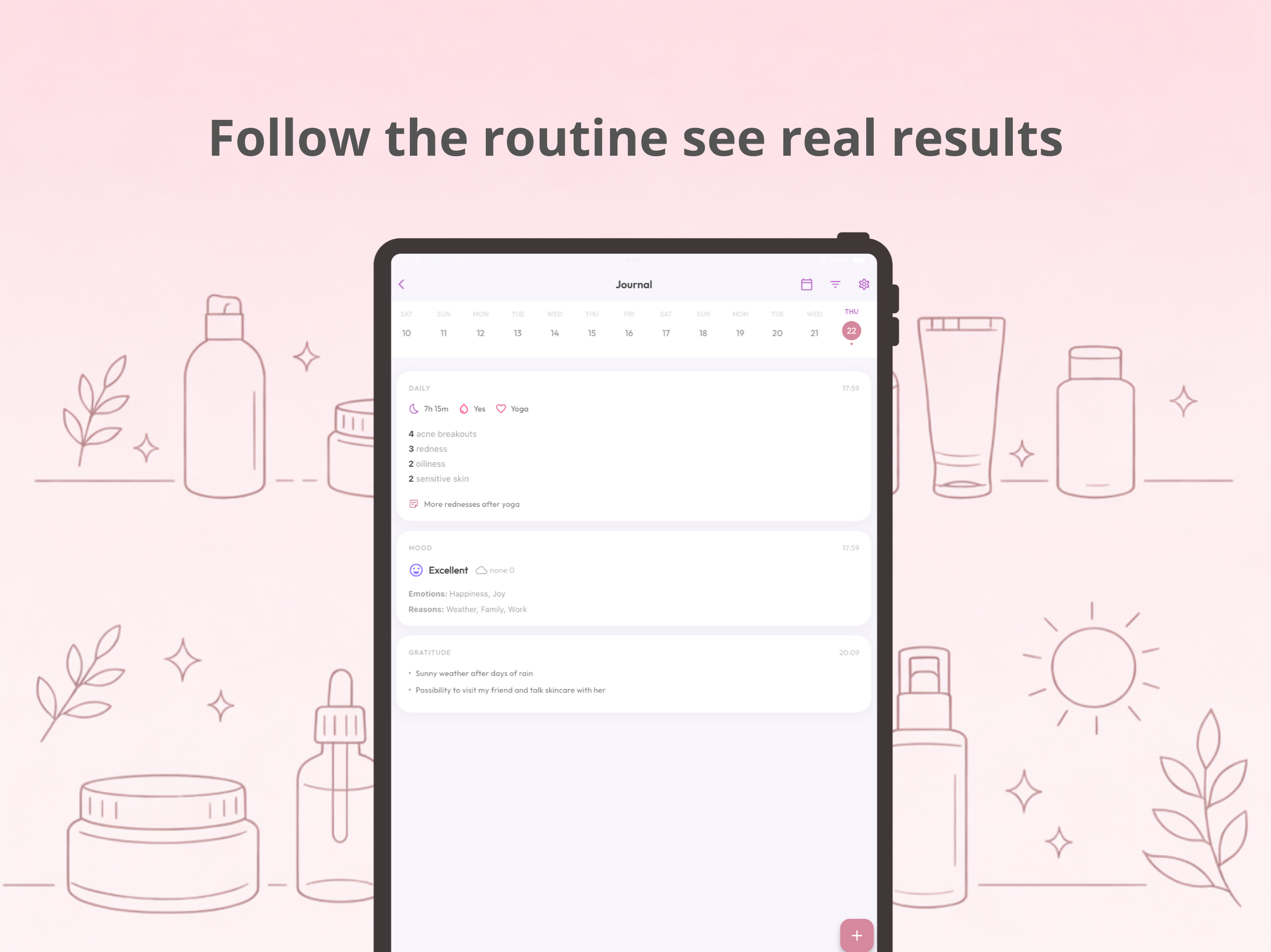 GlowUp: Skincare Routine screenshot 11