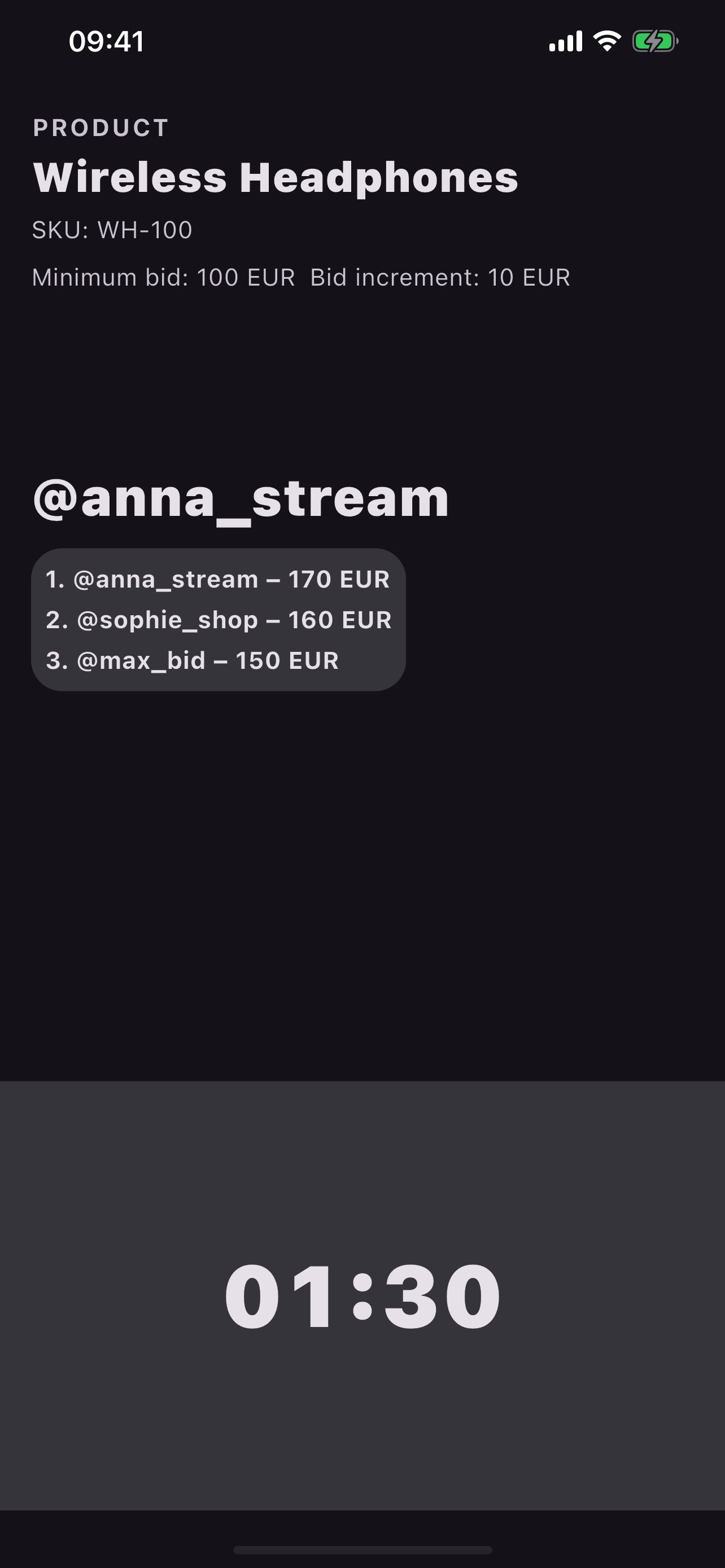 Screenshot 10 of StreamAuction
