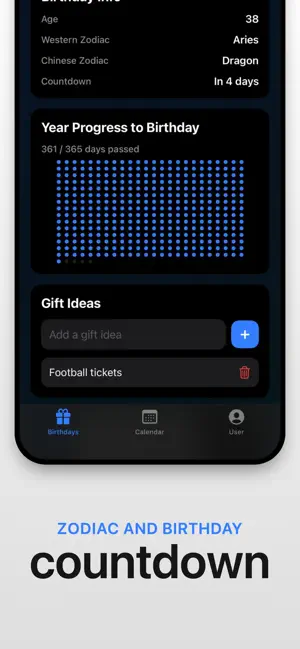 B-day Widget screenshot 4