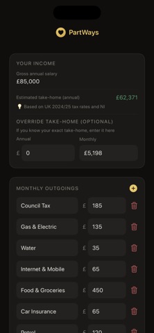 PartWays screenshot