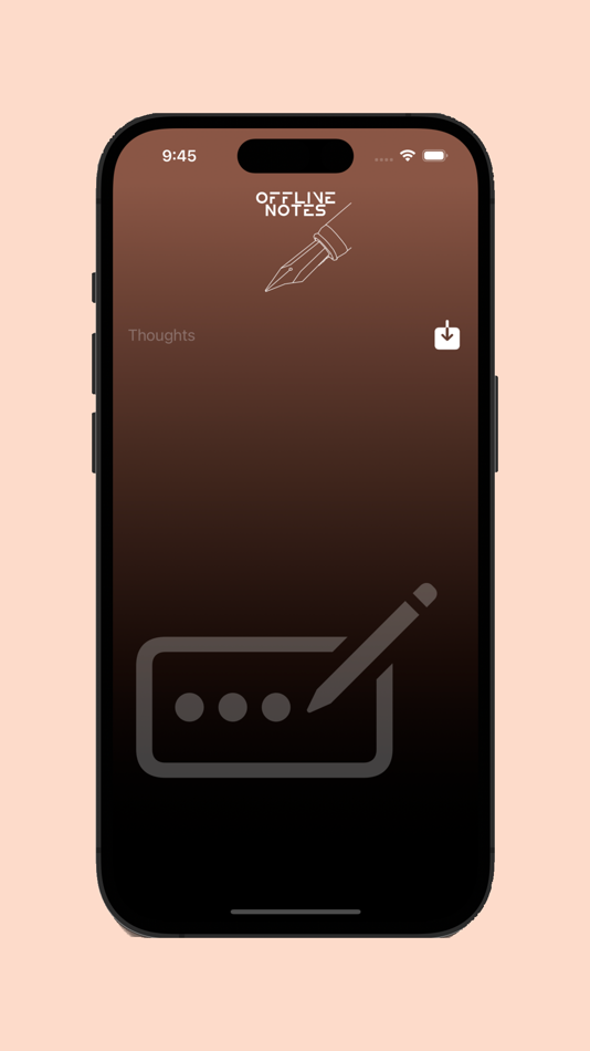 #2. Offline Notes (iOS) Podle: Foster Thompson