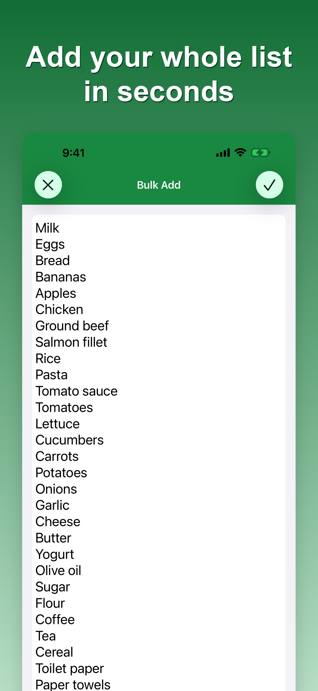 Grocery List Calculator: Grabb screenshot 4