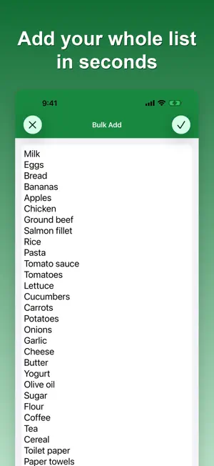 Grocery List Calculator: Grabb screenshot 4