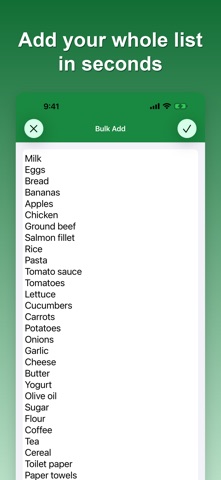 Grocery List Calculator: Grabb Screenshot 4 of 5