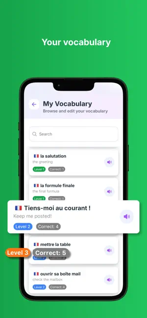 Voicecably: Vocabulary Trainer screenshot 4