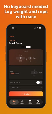LogMus - Workout & Gym Log Screenshot 3 of 6