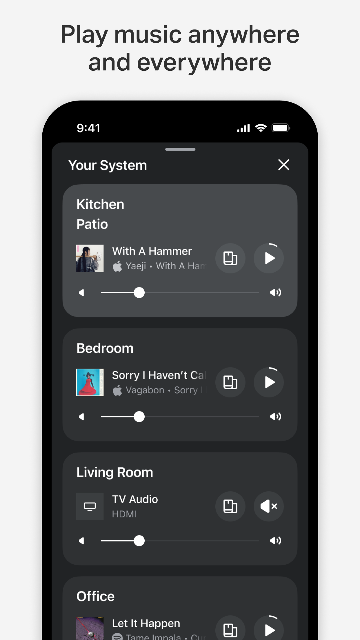 Sonos screenshot 3