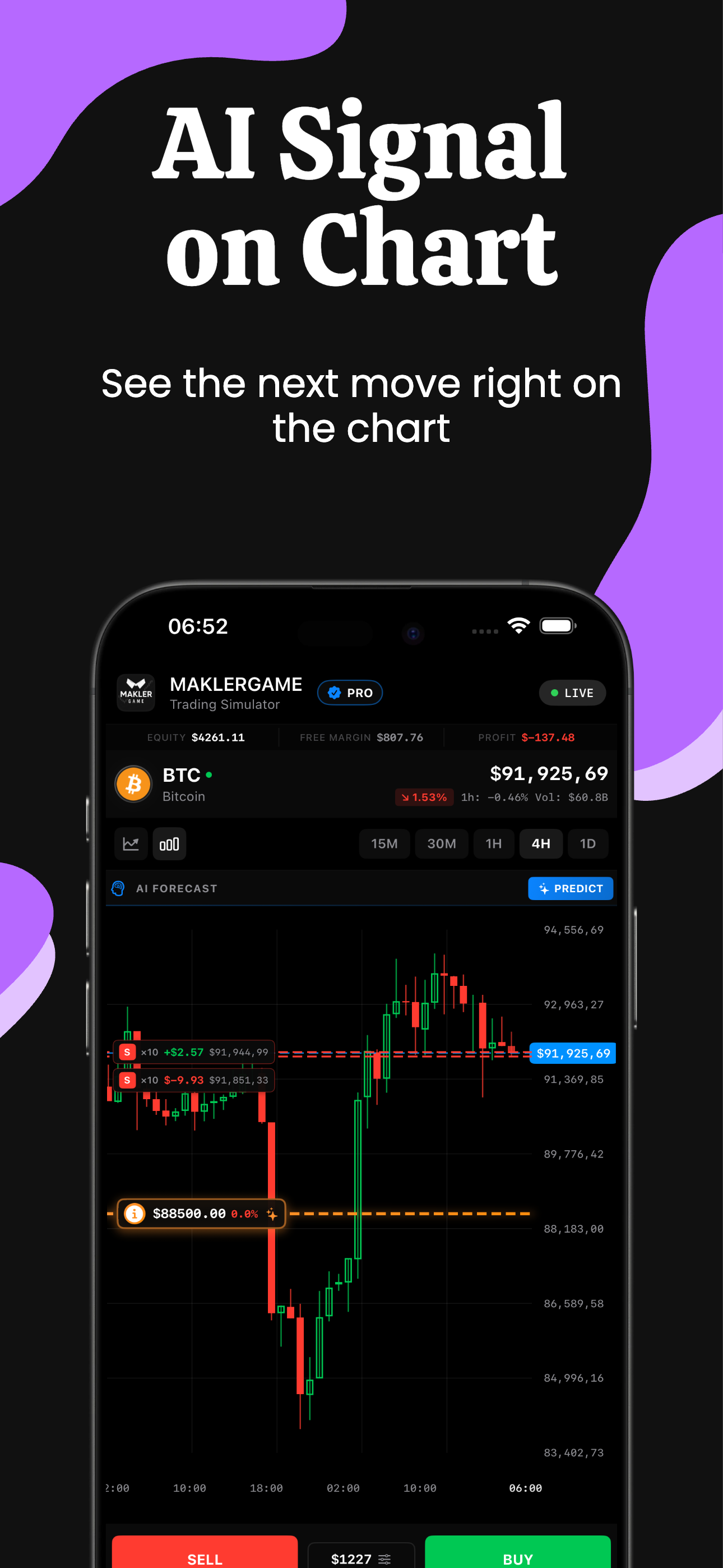 Makler Game: Trading simulator