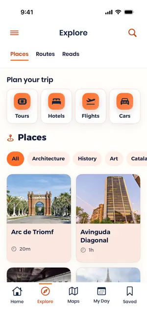 Barcelona Travel Guide Offline screenshot 2