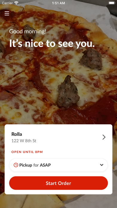Alex's Pizza Palace iPhone screenshot 2 - Food & Drink app
